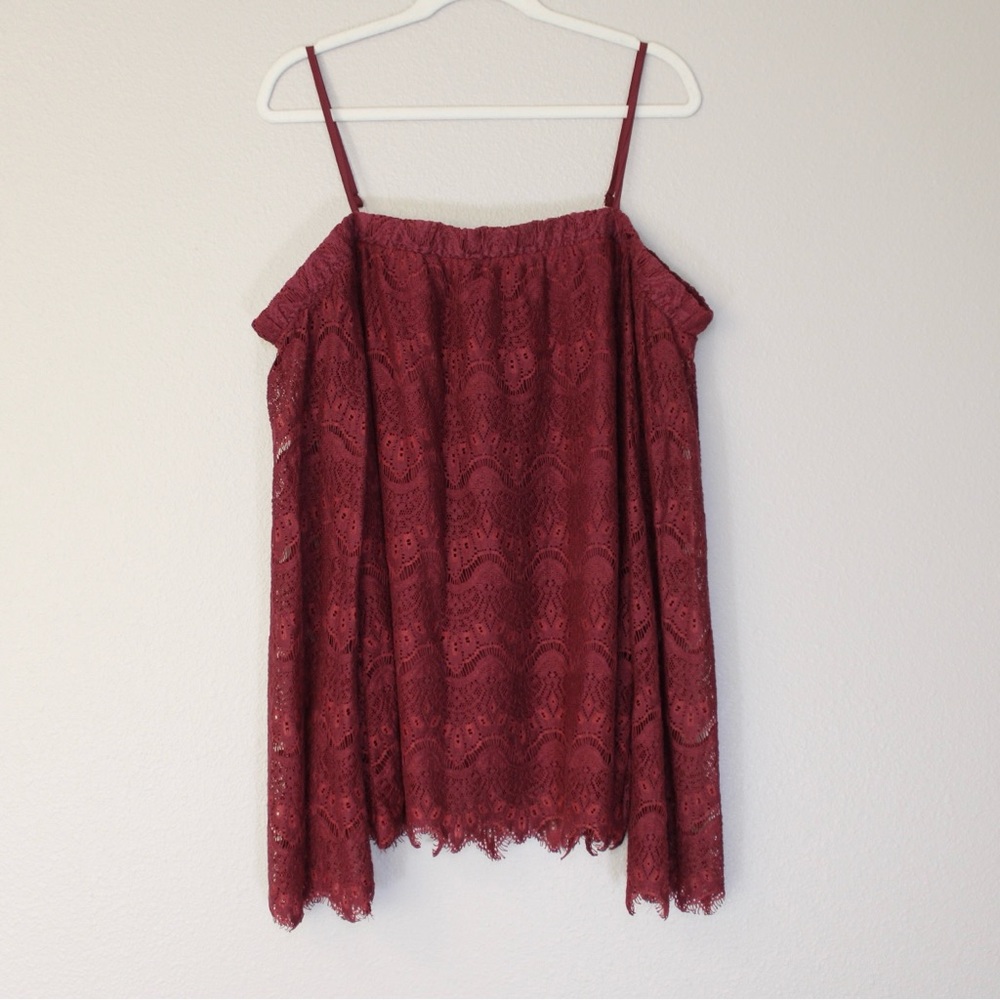 No Boundaries Off Shoulder Long Sleeve Blouse
